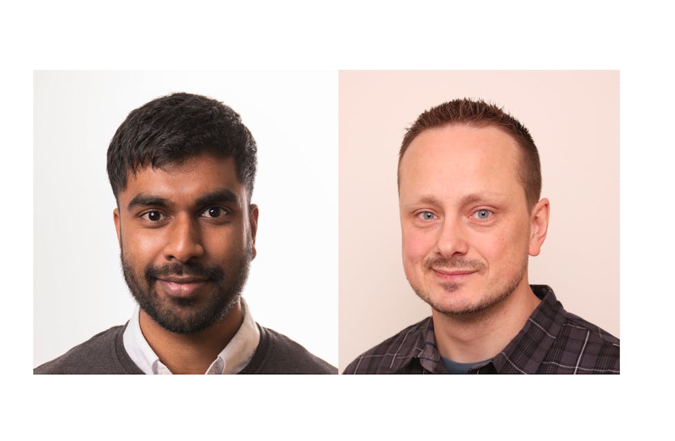 Sivakumar Sivananthan og Tommy Kamhaug Hopmoen er teamledere ved Kontaktsenteret i Oslo kommune.