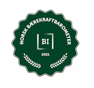 Norsk Bærekraftbarometer (NBB) ble lansert i 2020 av BI/Barcode.