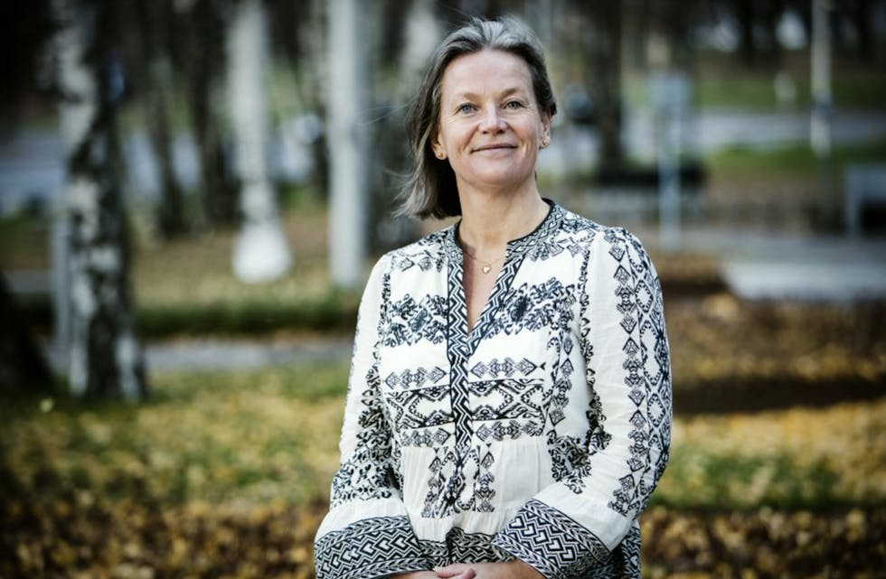 Hilde Widerøe Wibe er
Administrerende direktør i Norske Trevarer.
