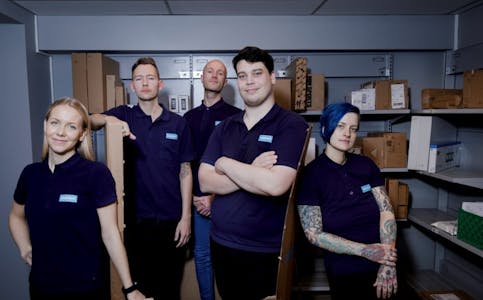 PostNords kundeservice-team i Bergen.