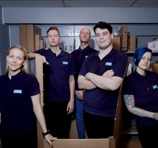 PostNords kundeservice-team i Bergen.