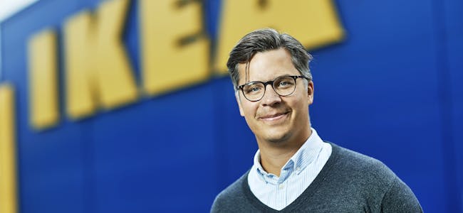 Administrerende direktør for IKEA Norge, Carl Aaby.
