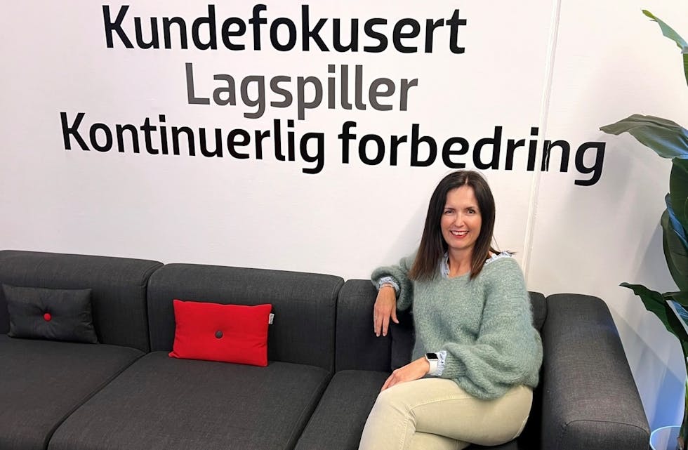 Karen Solheim Leiknes, kommersielt ansvarlig og leder for Privat-enheten i Bergen Fiber.