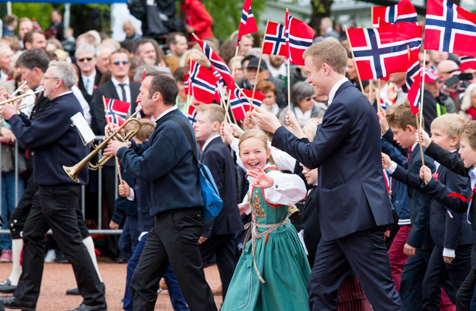 Oslo,,Norway,,17th,May,2015.,The,Norwegian,Royal,Family,Greet