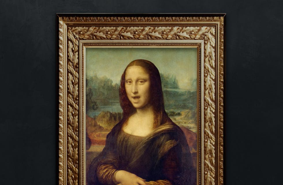 Mona Lisa blir talsperson for Danmark.