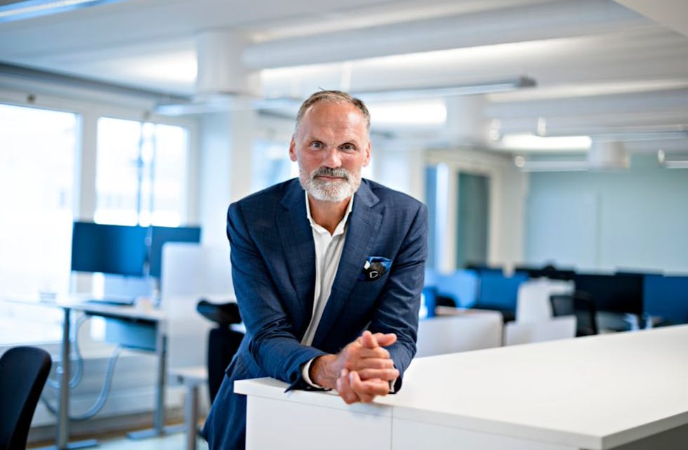 Klaus-Anders Nysteen, administrerende direktør i Kredinor. FOTO: Kredinor.