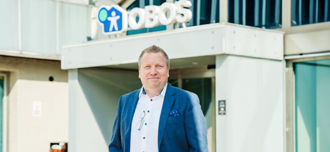 – Jeg kan aldri huske å ha sett så store bevegelser blant kundene i bankmarkedet som nå, sier administrerende direktør i OBOS-banken Øistein Gamst Sandlie.